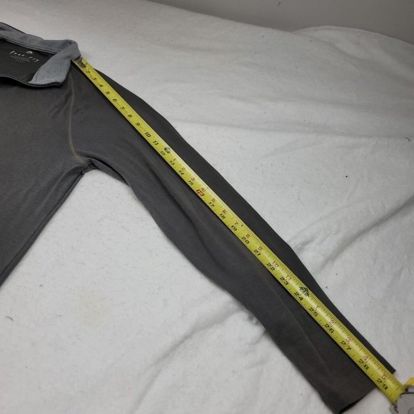 Free Fly Mens M‎ Shirt Polo Bamboo Performance Gray Long Sleeve Henley - Issues - Picture 9 of 15